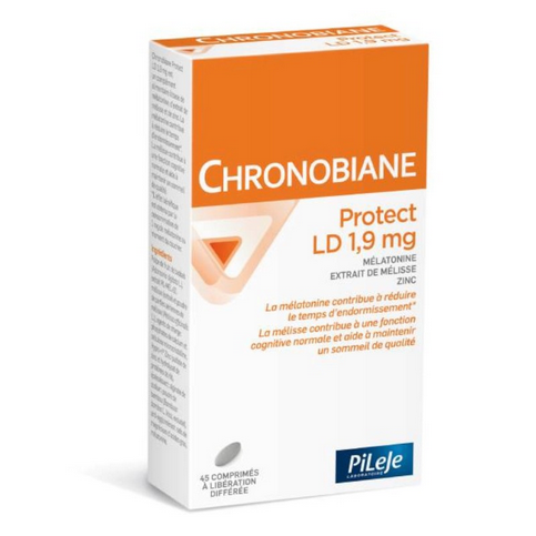 PILEJE - Chronobiane Protect LD 1.9mg : Delayed-Release Melatonin for Nighttime Awakenings 45 Tablets PILEJEAu supplements