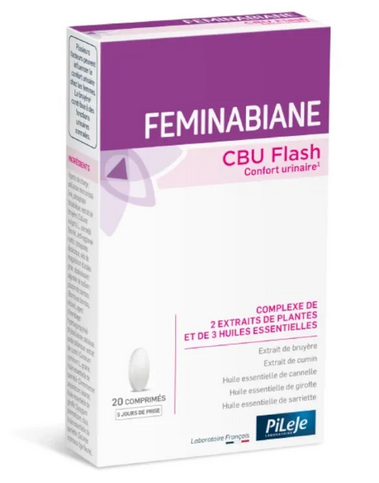 PILEJE Faminabiane CBU Flash: Urinary Comfort - 20 tablets PILEJEAu supplements