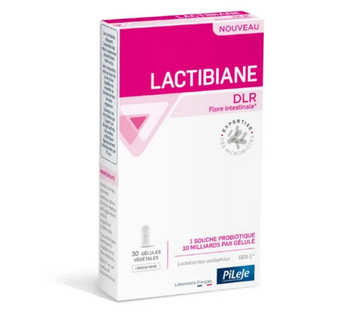 PILEJE LACTIBIANE DLR : Probiotic intestinal flora - 30 vegan capsules PILEJEAu supplements
