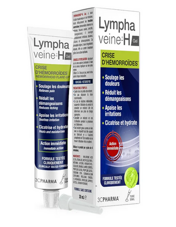 3C PHARMA Lymphaveine H gel : hemorrhoidal discomfort - 30 ml 3C PHARMAAu supplements