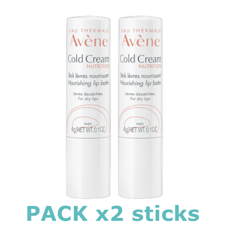 Pack of 2 Cold Cream Nourishing lip balm - AVENE AVENEAu supplements