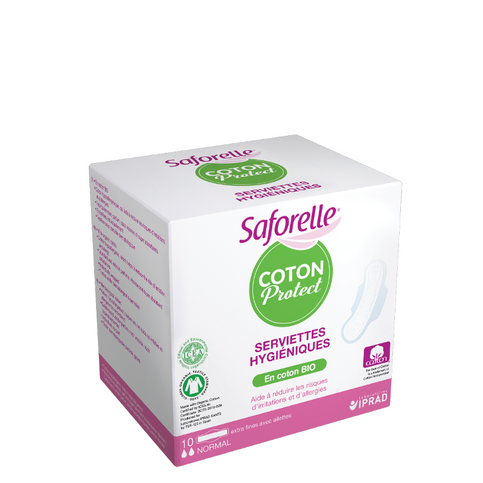Pack of 10 sanitary pad regular normal Saforelle SaforelleAu supplements
