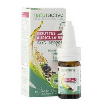 Ear drops with essences : excess of cerumen NATURACTIVE NATURACTIVEAu supplements