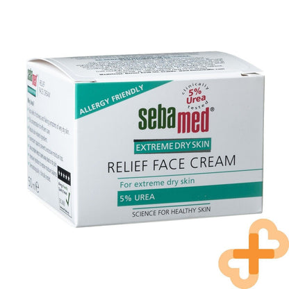 SEBAMED EXTREME DRY SKIN Urea 5% Relief Face Cream Allergy Friendly SebaMedUS supplements