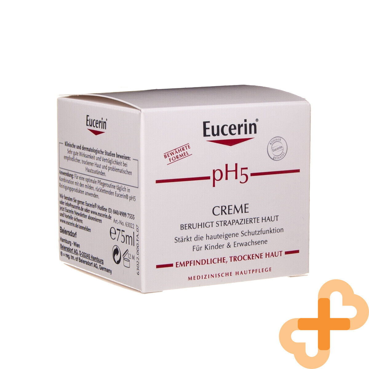 EUCERIN PH5 Dry Sensitive Skin Cream Face Body 75ml Reduces Sensitivity EucerinAu supplements