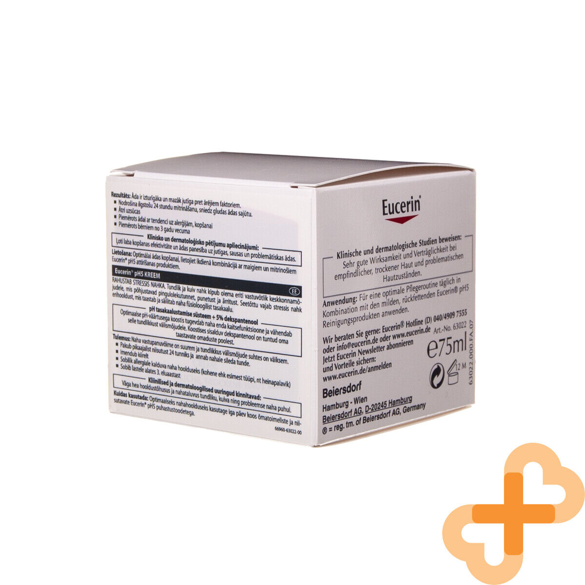 EUCERIN PH5 Dry Sensitive Skin Cream Face Body 75ml Reduces Sensitivity EucerinAu supplements