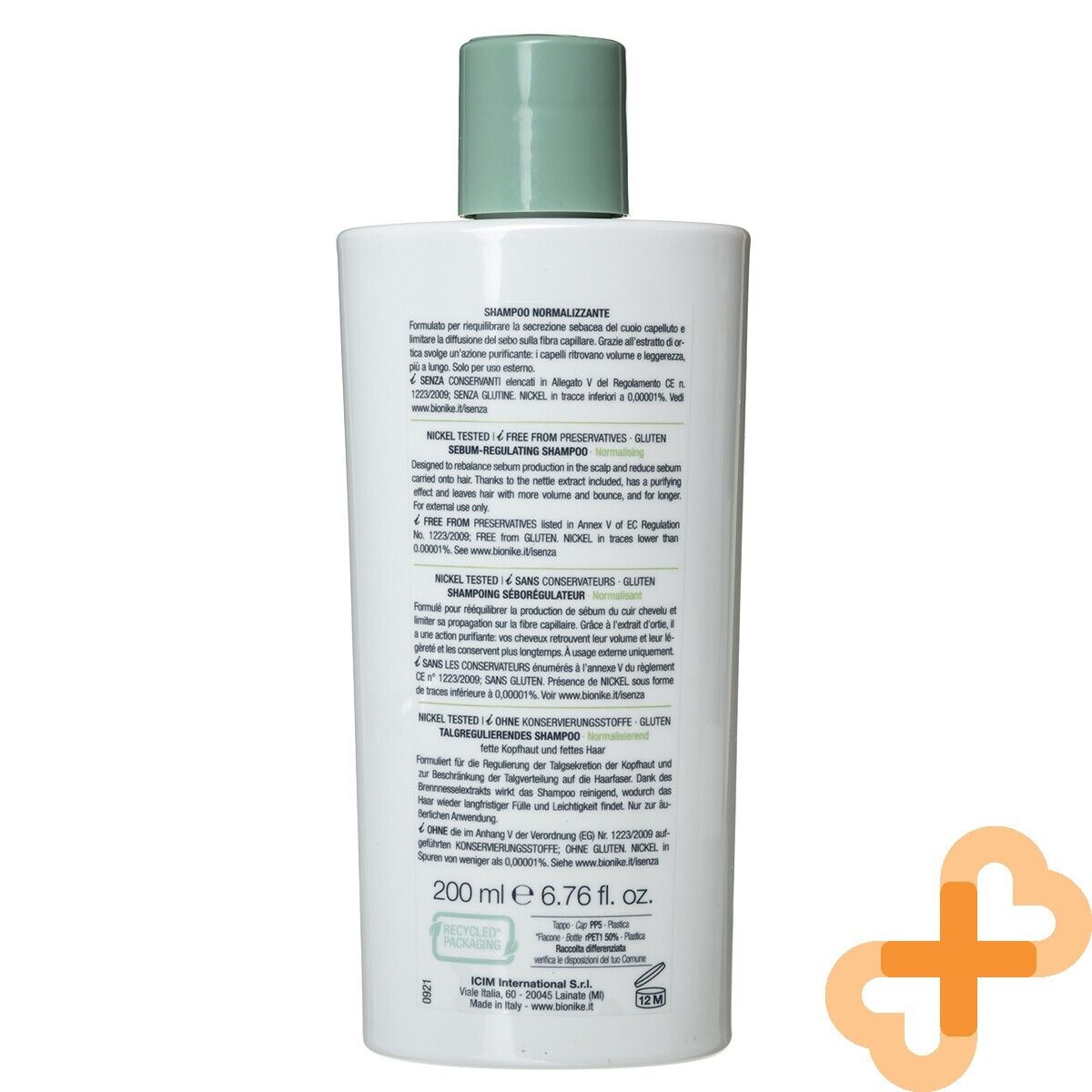 BIONIKE Hair Shampoo For oily Head Skin Hair 200ml Regulates Sebum BionikeAu supplements