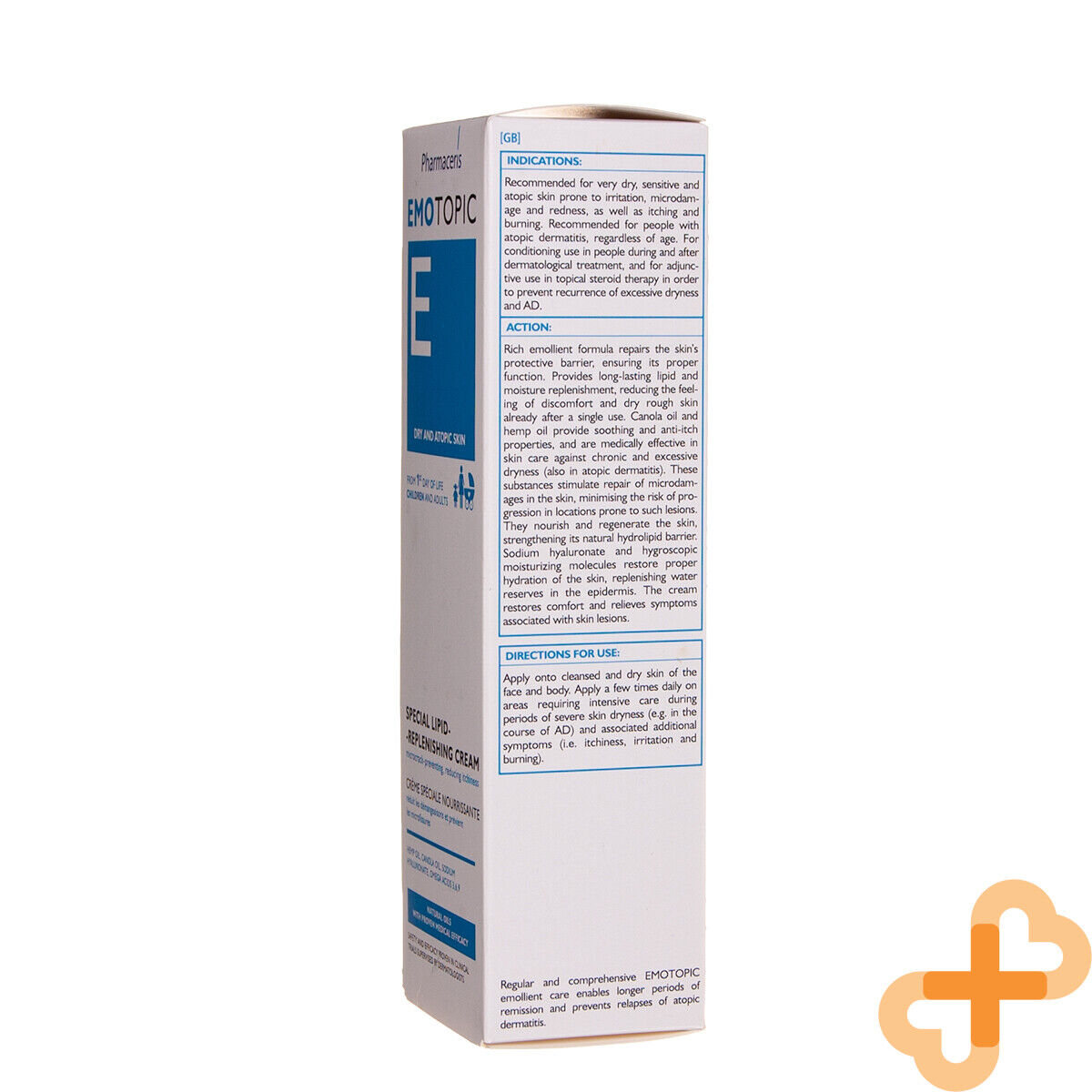 Pharmaceris EMOTOPIC Anti-Itching Dry Skin Lipid-Replenishing Cream PharmacerisUS supplements