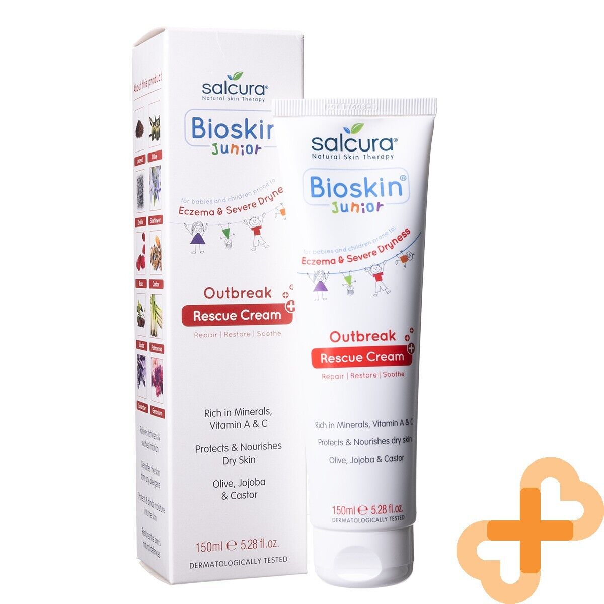 SALCURA Bioskin Junior Outbreak Rescue Cream for Children's Sensitive SalcuraUS supplements