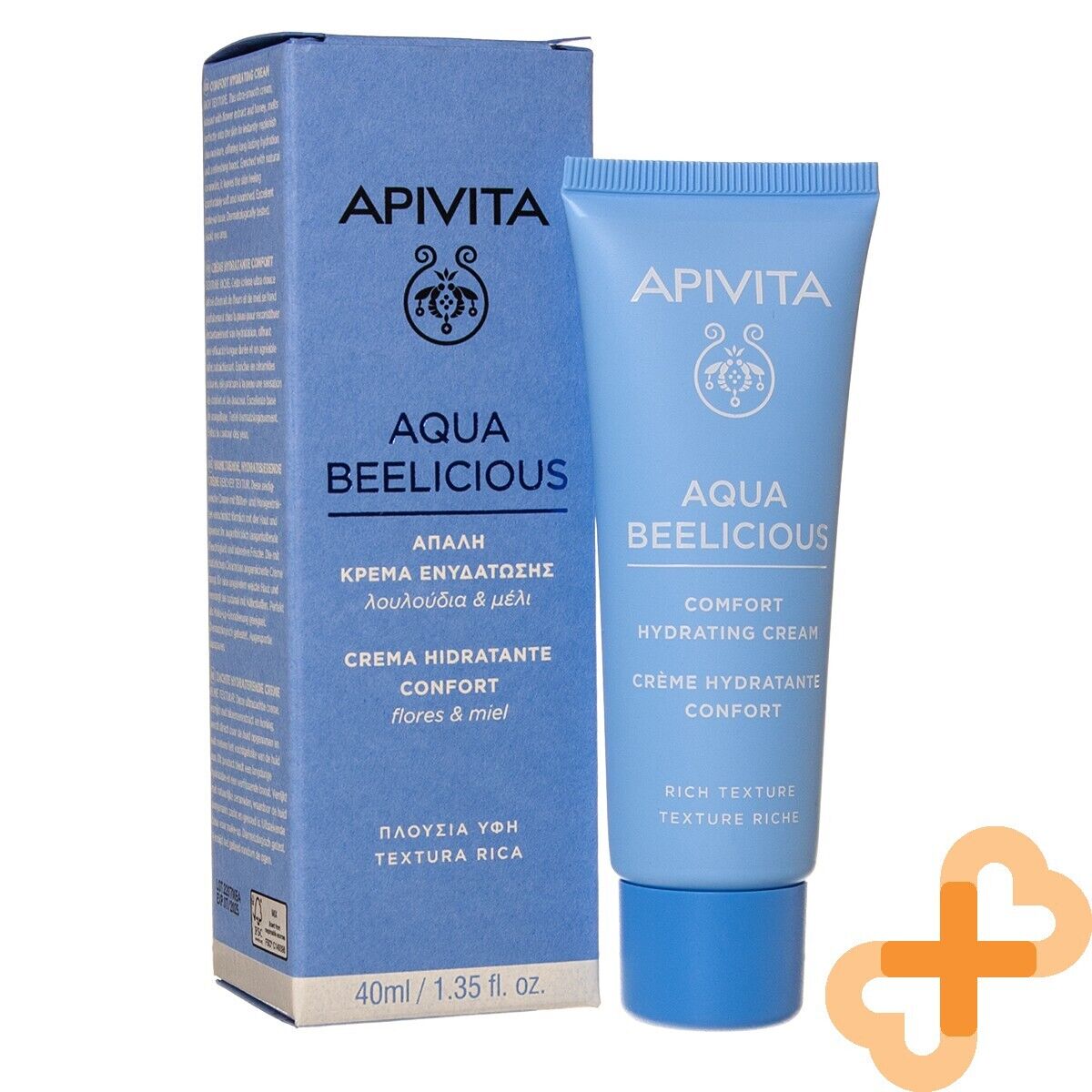 APIVITA AQUA Beelicious Comfort Face Cream for Dry Skin 40 ml Flowers APIVITAUS supplements