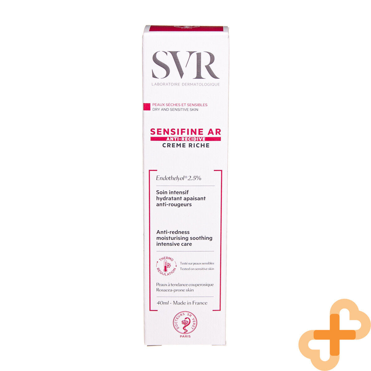 SVR Sensifine Anti-Redness Intense Moisturizing Soothing Sensitive Cream SVR LaboratoiresAu supplements