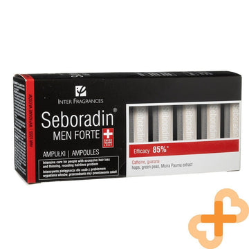 SEBORADIN Men Ampoules for Men Against Hair Loss with Caffeine 14 pcs SEBORADINAu supplements