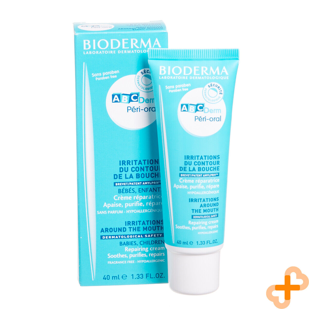 Bioderma ABCDerm Peri Oral 40ml Saliva-Induced Irritation Mouth Babies BIODERMAAu supplements