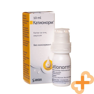 SANTEN CATIONORM Eye Drops Emulsion 10 ml Moisturizing Protecting SantenAu supplements
