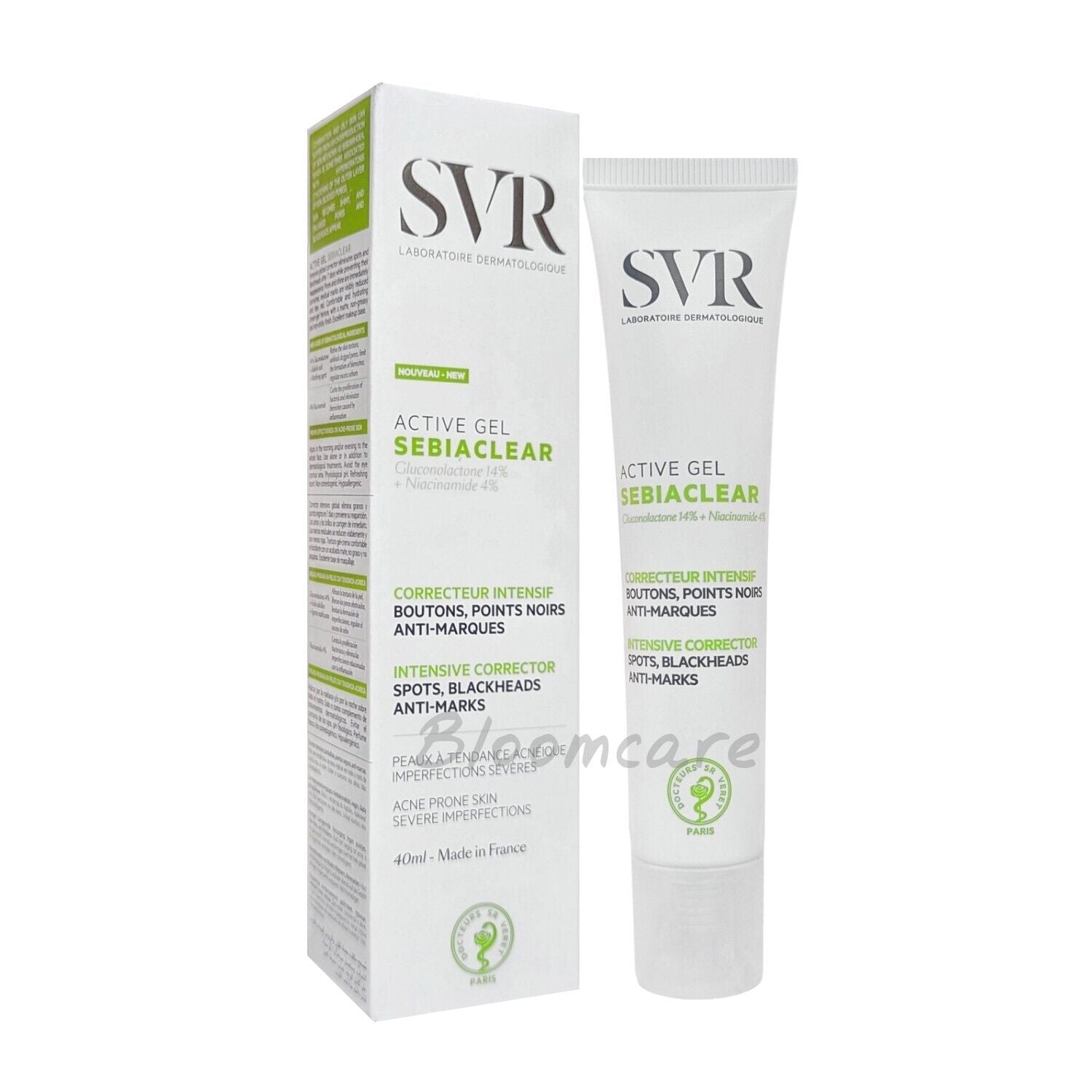 SVR Sebiaclear Active Gel Intensive Corrector 40ml SVR LABORATOIREAu supplements