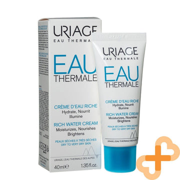Uriage Eau Thermale Face Cream Moisturizes Brightens Replumps Nourishe UriageAu supplements