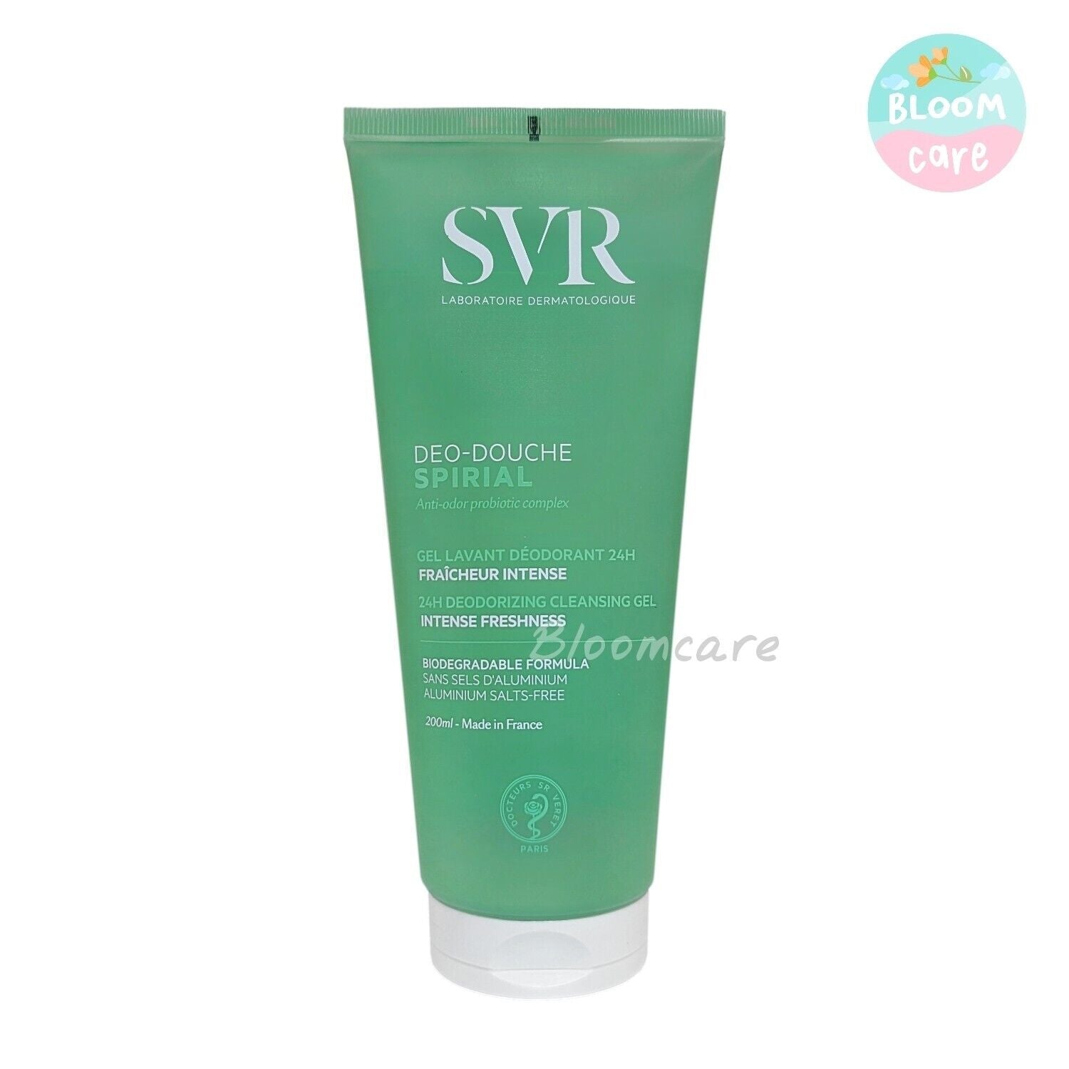 SVR Spirial Deo-Douche Deodorizing Cleansing Gel 200ml SVRAu supplements