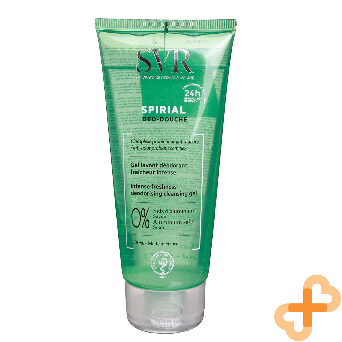 SVR Spirial Deo-Douche Deodorizing Cleansing Gel 200ml Sensitive Skin ‎SVRAu supplements