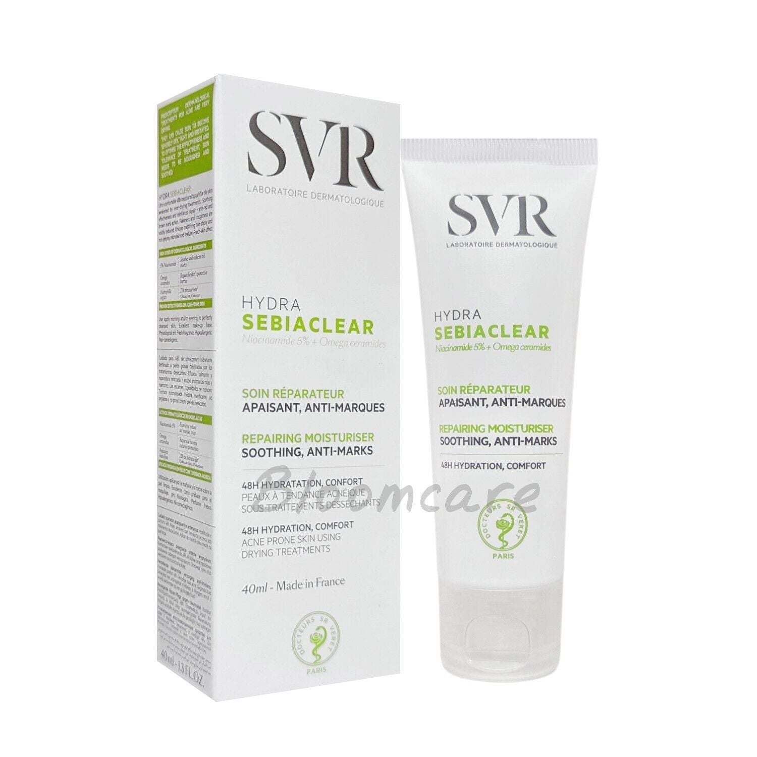 SVR Sebiaclear Hydra Anti-Mark Soothing Repairing Moisturizer 40ml SVRAu supplements