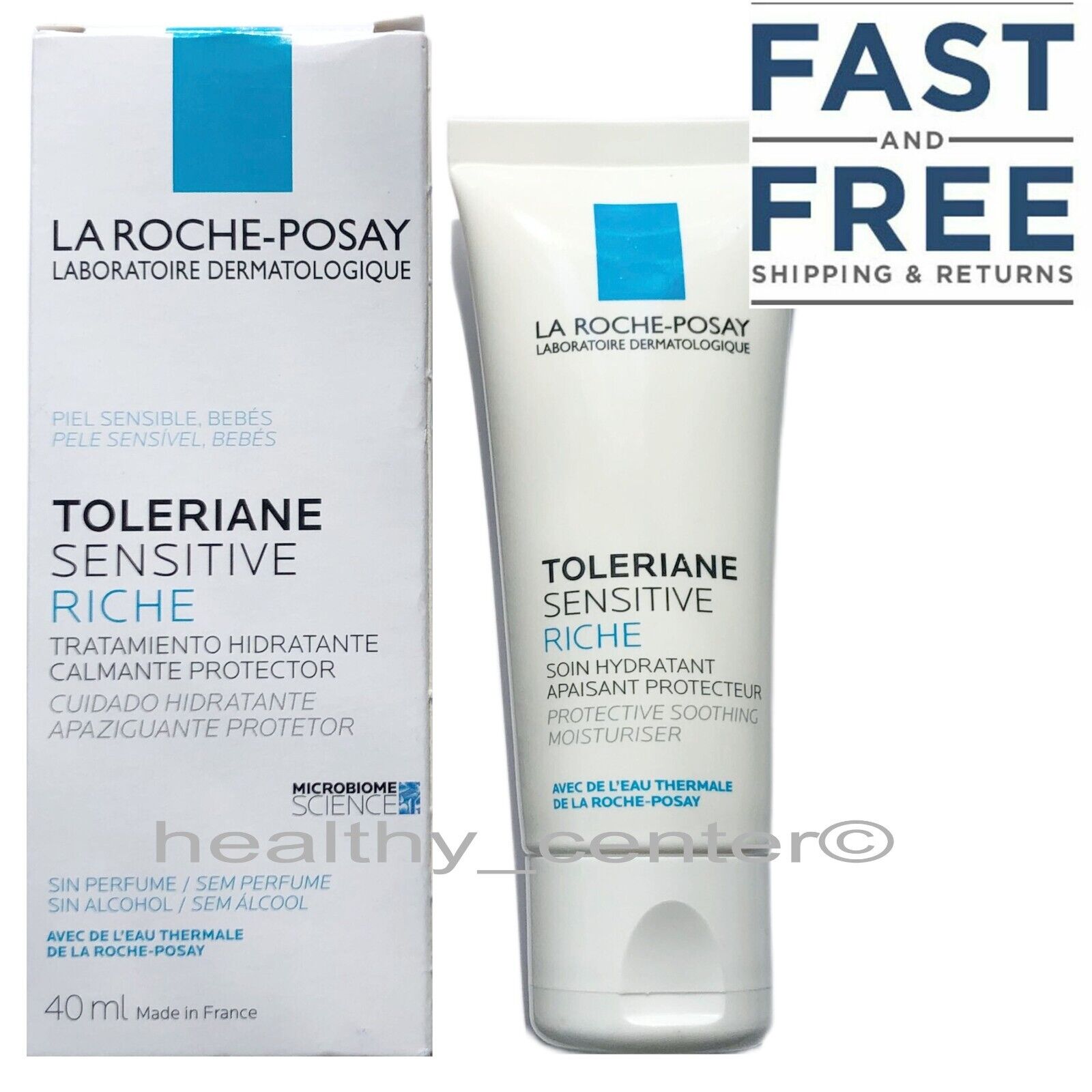 La Roche Posay TOLERIANE SENSITIVE RICH Cream 40ml La Roche-PosayAu supplements