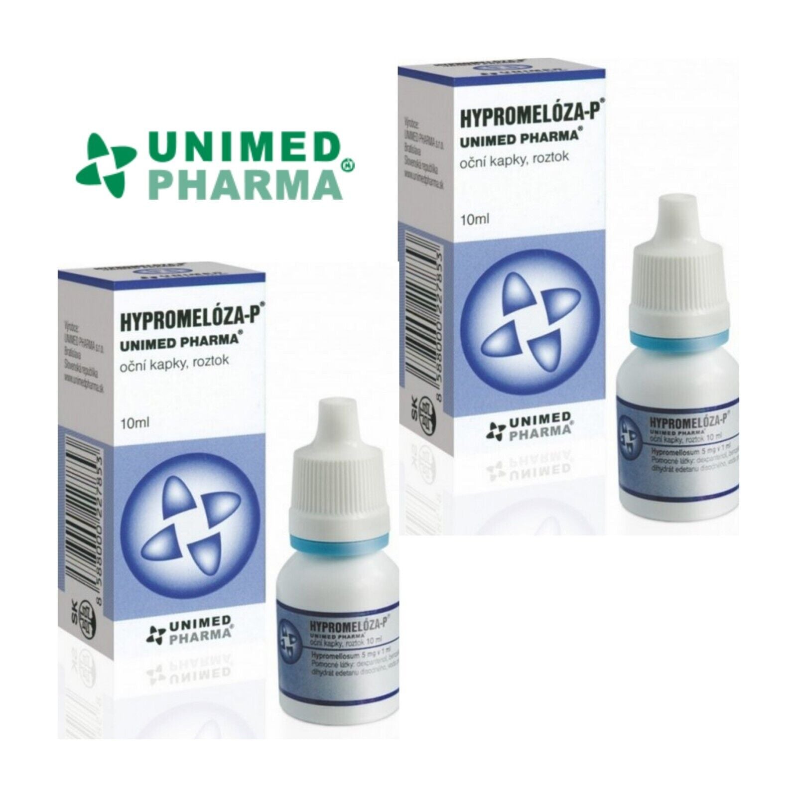 HYPROMELLOSE-P Eye Drops-Dry, Tired, Irritated, Strained Eyes-2×10ml UNIMED PHARMAAu supplements