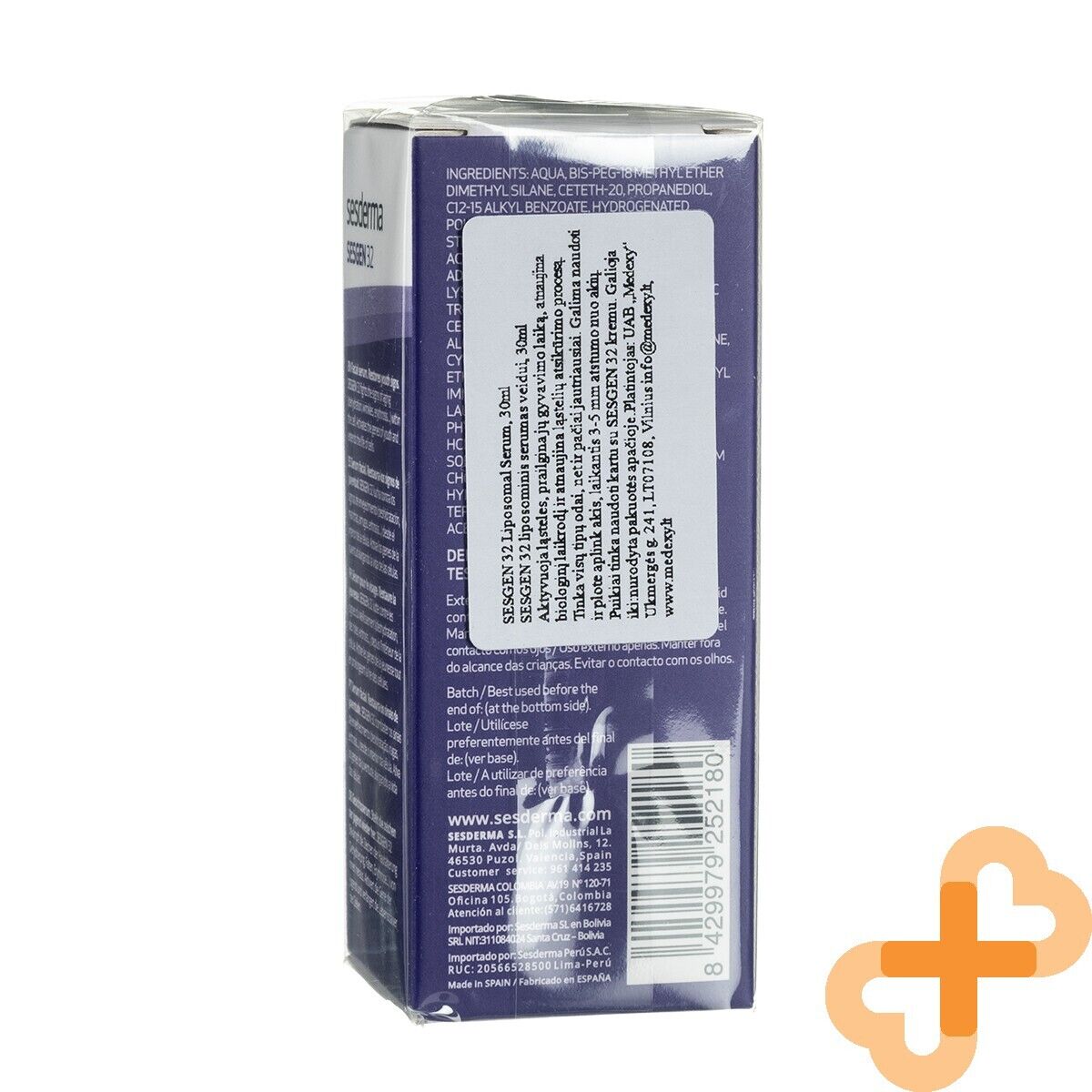 SESDERMA Sesgen 32 Cell Activating Rejuvenating Serum 30ml for All Skin Types SesdermaAu supplements