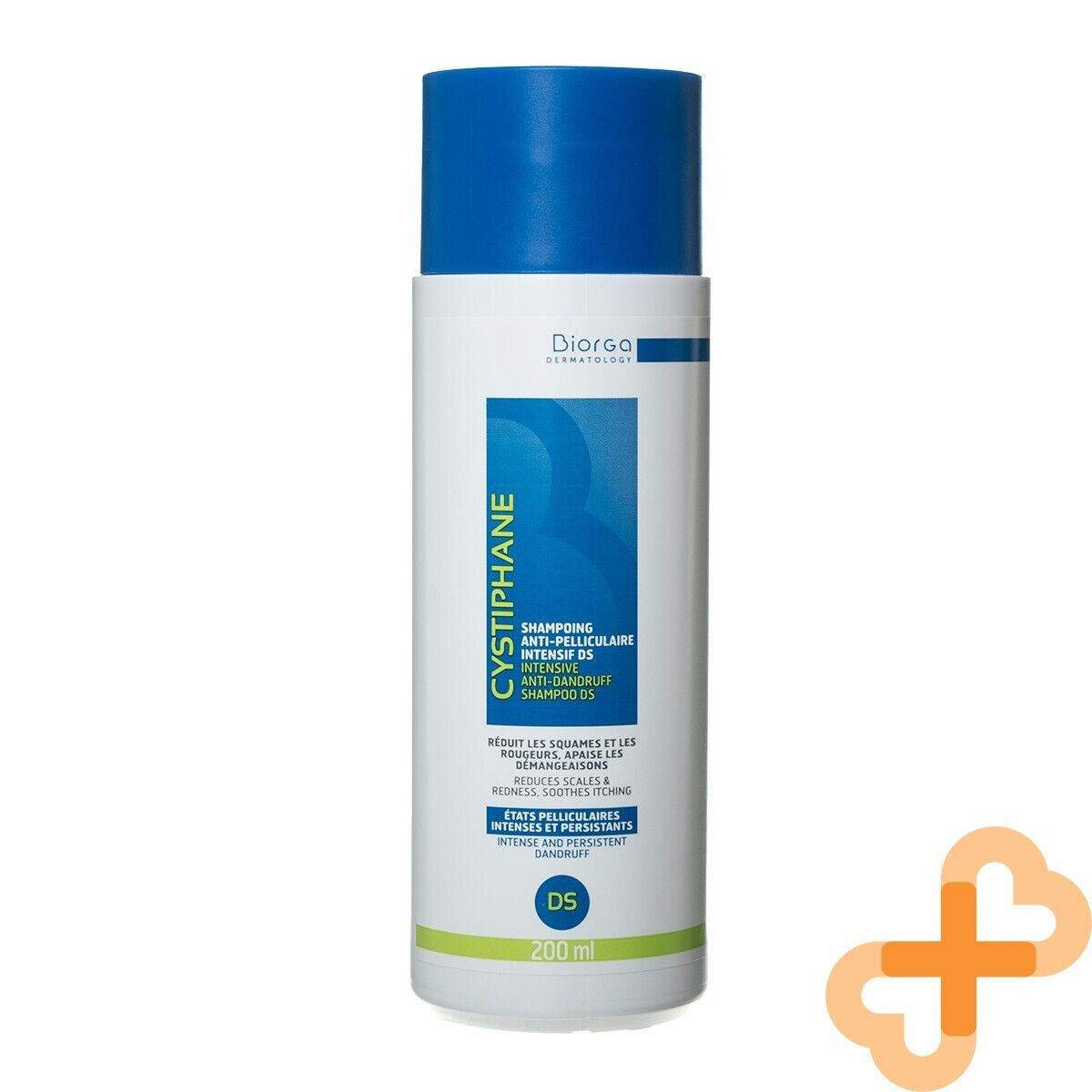 Cystiphane DS Intensive Anti Dandruff Shampoo For Dry Greasy Hair dandruff 200ml BiorgaAu supplements