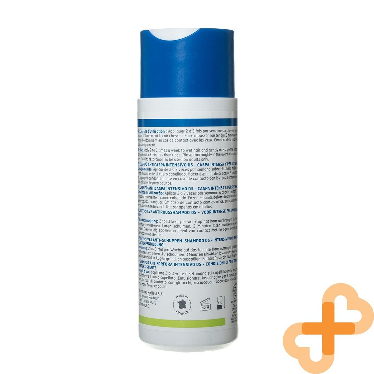 Cystiphane DS Intensive Anti Dandruff Shampoo For Dry Greasy Hair dandruff 200ml BiorgaUS supplements