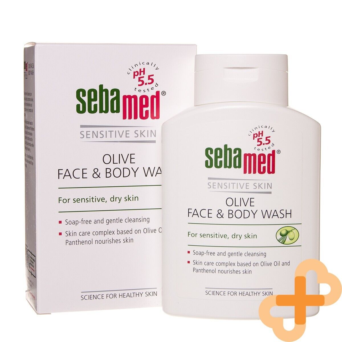 SEBAMED SENSITIVE Skin Face and Body Wash with Olive Oil for Dry Skin SebaMedUS supplements