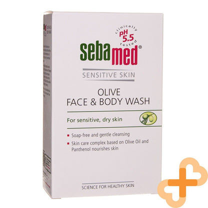 SEBAMED SENSITIVE Skin Face and Body Wash with Olive Oil for Dry Skin SebaMedUS supplements