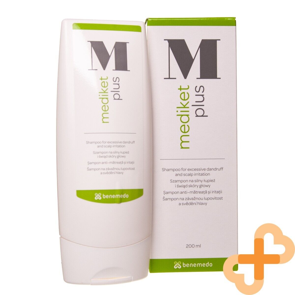 MEDIKET PLUS Shampoo For Dry Scalp Skin and Hair Care 200 ml Anti Dandruff MEDIKETAu supplements