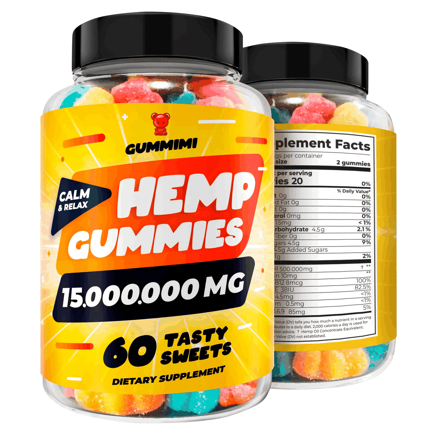 Hеmp Gummies – 15,000,000 – High Potency Comforting Hеmp Oil – Ease GummimiUS supplements