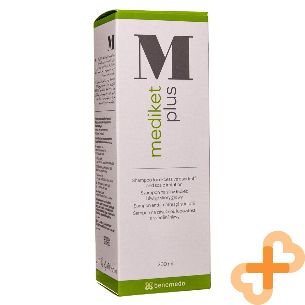 MEDIKET PLUS Shampoo For Dry Scalp Skin and Hair Care 200 ml Anti Dandruff MEDIKETUS supplements