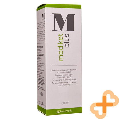 MEDIKET PLUS Shampoo For Dry Scalp Skin and Hair Care 200 ml Anti Dandruff MEDIKETUS supplements