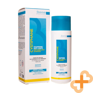 Cystiphane Biorga Anti hair Loss Shampoo Men Women 200ml strengthens hair BiorgaUS supplements