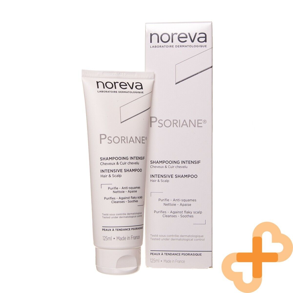 NOREVA PSORIANE Intensive Anti-Dandruff Shampoo Hair and Scalp 125 ml NOREVAUS supplements