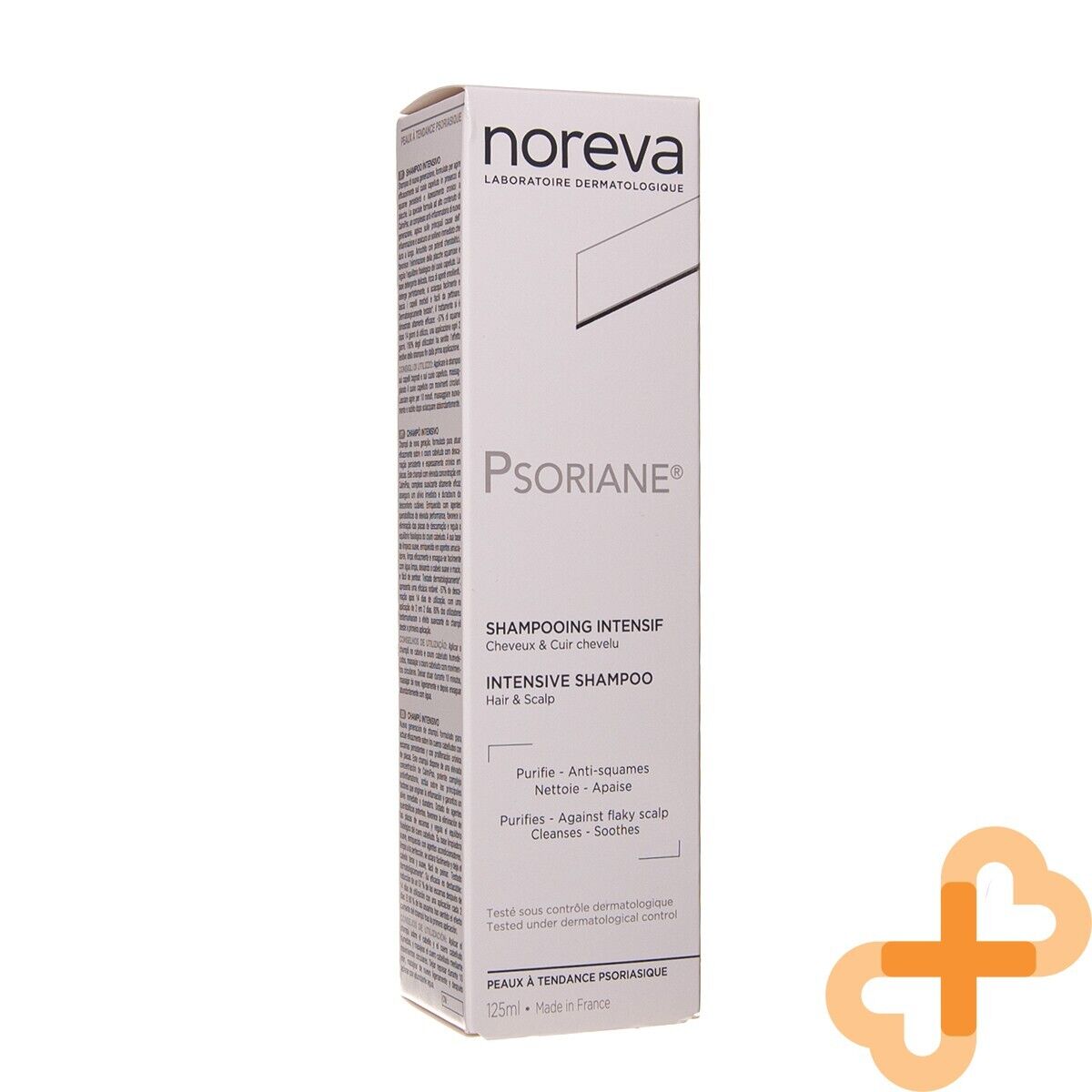 NOREVA PSORIANE Intensive Anti-Dandruff Shampoo Hair and Scalp 125 ml NOREVAUS supplements