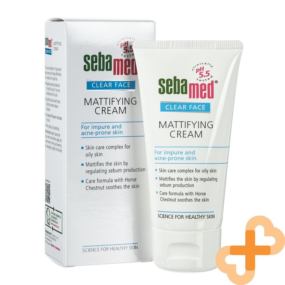 SEBAMED Clear Face Mattifying Cream for Oily and Acne-Prone Skin 50ml SebaMedAu supplements