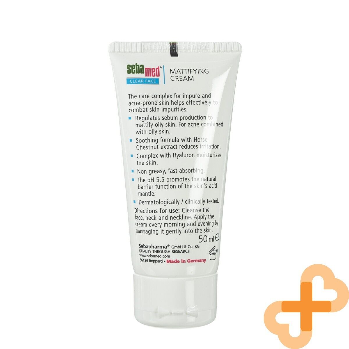 SEBAMED Clear Face Mattifying Cream for Oily and Acne-Prone Skin 50ml SebaMedUS supplements