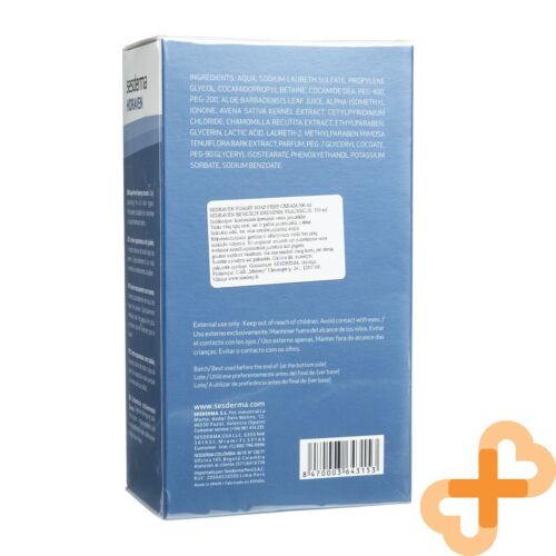 SESDERMA HIDRAVEN Foamy Soap Free Cream 300ml All Skin Types Plant SesdermaAu supplements