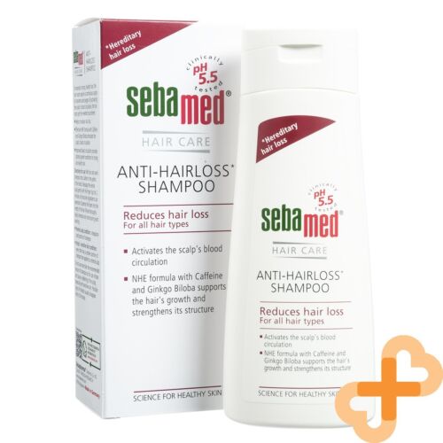 SEBAMED Anti - Hairloss Shampoo 200ml For All Hair Types Ginkgo Biloba SebaMedAu supplements